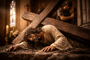 Jesus Fell Three Times on the Way of the Cross